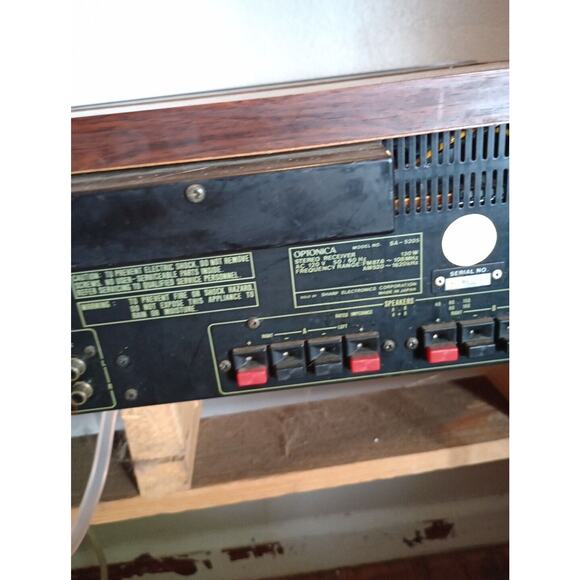 Vintage Stereo Receiver OPTONICA SA-5205 45 Watts - Picture 6 of 11